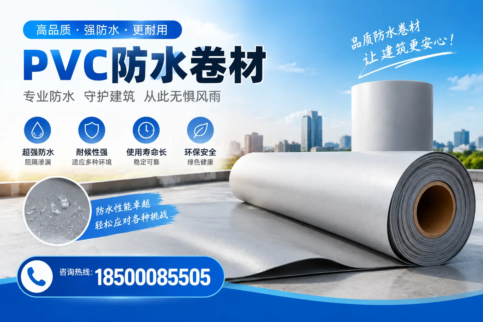 如何选择高质量的PVC防水卷材？黄石消费者必看指南